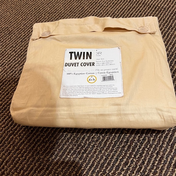 Luxor Egyptian cotton Duvet cover twin - Picture 1 of 3